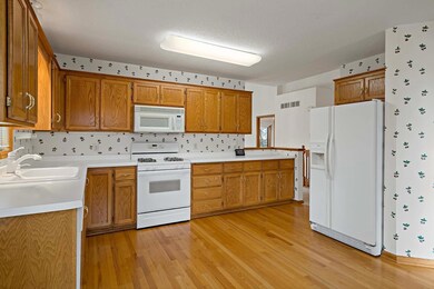 Another view of the spacious kitchen.  Plenet of space to add an island if you wish.