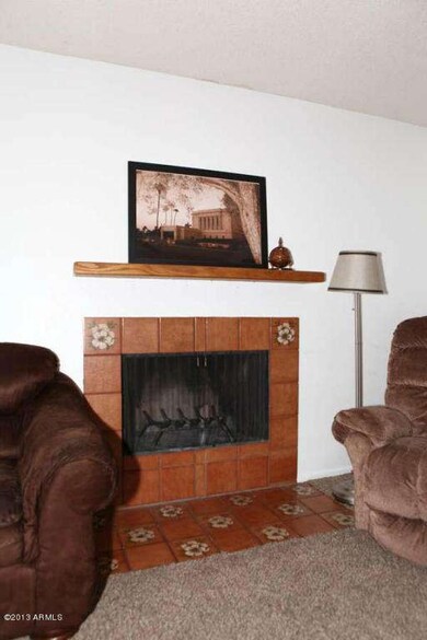Living Room Fire Place