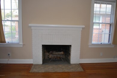 Fireplace with mantle