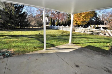 Backyard View from Covered Porch