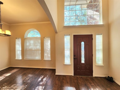 Foyer and dining room