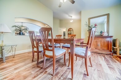 Formal Dining ROOM, with gorgeous wood floors.
