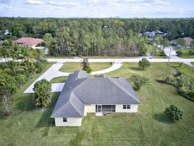 aerial back to front with street