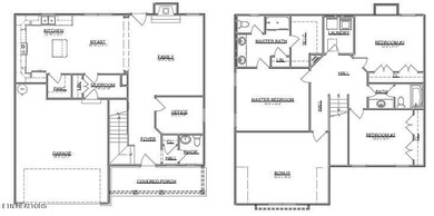 Bristol Craftsman Front Entry Floor Plan
