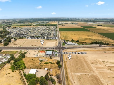 Aerial view of property and surrounding area