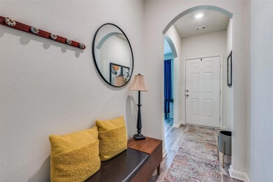 Entry with luxury vinyl plank flooring