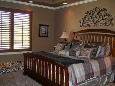 Master Bedroom. The master bedroom is large with c