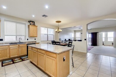 Kitchen to Family Room