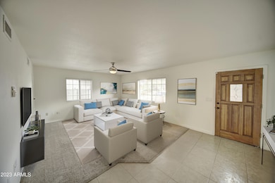 Living Room - Virtually Staged