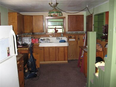 Spacious kitchen.