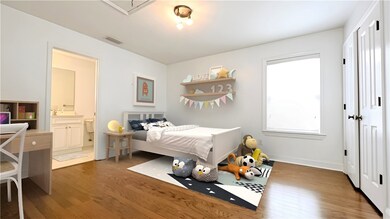 Rendering of upstairs bedroom