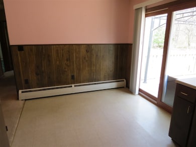 Eat In Kitchen with sliders out to back deck