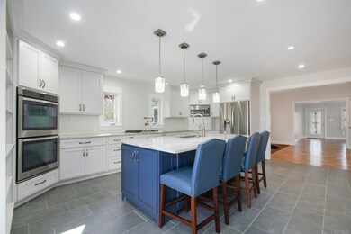 Granite Kitchen Island is 7.5' x 4'