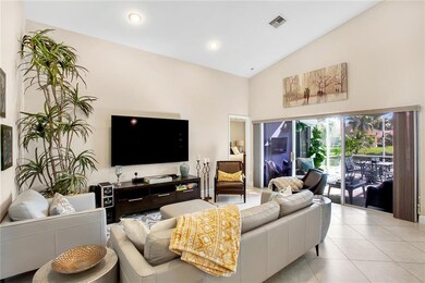 Living Room with View to Patio