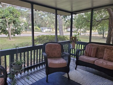 Inside Screen Porch