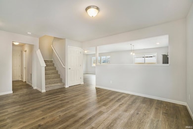 Large dining nook can serve as a formal & informal
