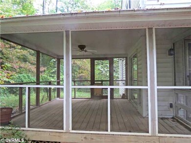 Exterior Back - Awesome screen porch, private!