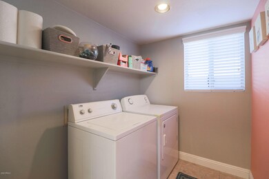 Plenty of space in this laundry room!