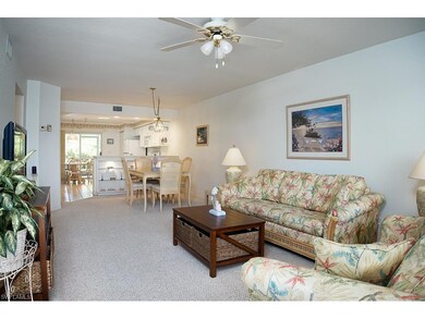Open Living/Dining/Kitchen Area