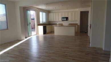Family Room/Kitchen with Slider to Backyard