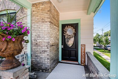 Front entrance porch
