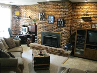 Fireplace in Family Room