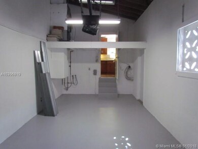 1 car garage with plenty of storage.