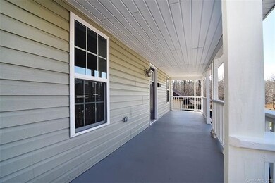 Covered front porch