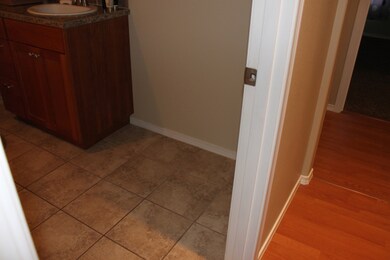 Hall Bath - Tile Floor