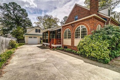 Beautiful arch windows in sun porch