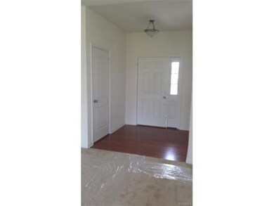 Hardwoods in Foyer