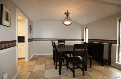 Formal dining room.