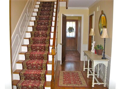 View from the front entrance
