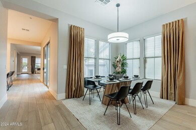 Formal Dining Area into Kitchen