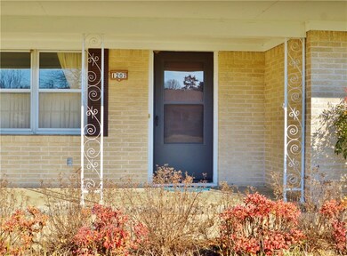 Front door.