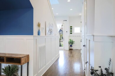 Wonderful views from the living room to see the front door!