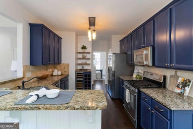 Kitchen with Wine Rack