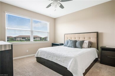 Master Bedroom with golf course & lake view