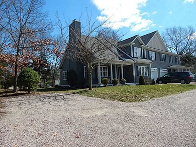 Exterior Front. 1 Car attached garage plus extra d