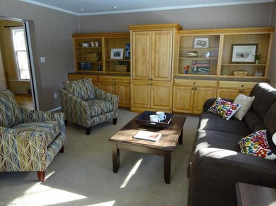 Note that the family room opens to the dining room