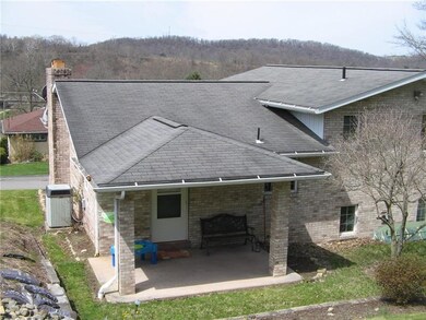 REAR COVERED PORCH.