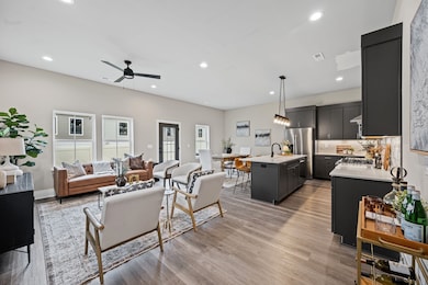 Introducing the open Juniper Floor Plan at Noble Place, a New Construction Townhome Residence in a Private Gated Community located in the Woodbine Area,10 minutes to Downtown/Midtown Nashville and the Airport.