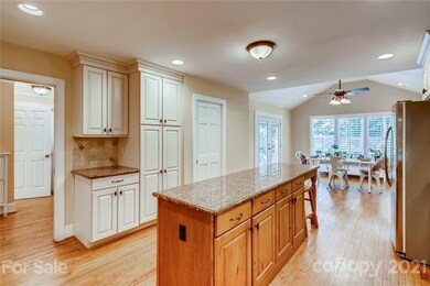 Convenient laundry room off of kitchen.