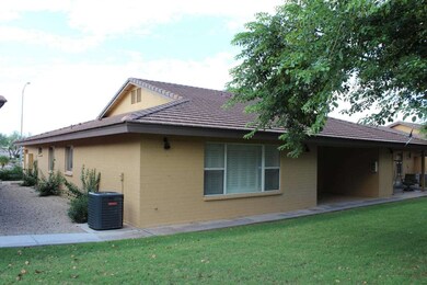 Back view with patio
