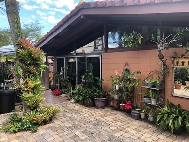 Inside Patio surrounding both entrances