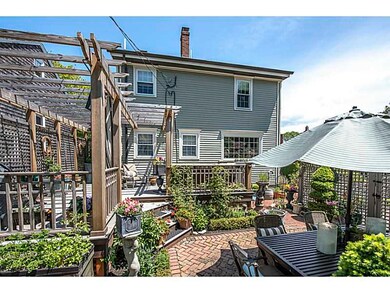 Patio/Deck. Pergola and lattice of mahogany and ce