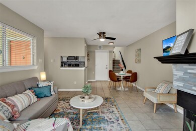 Open concept, modern and bright living, kitchen di