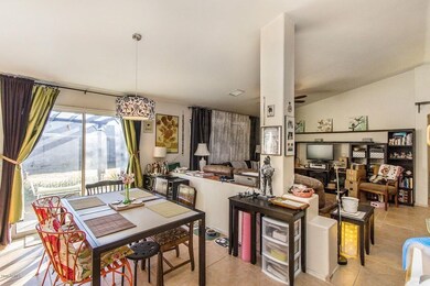 Dining-living room view