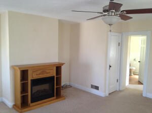 Living Room With Fireplace