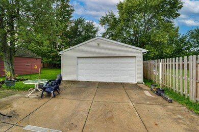 Garage with garage